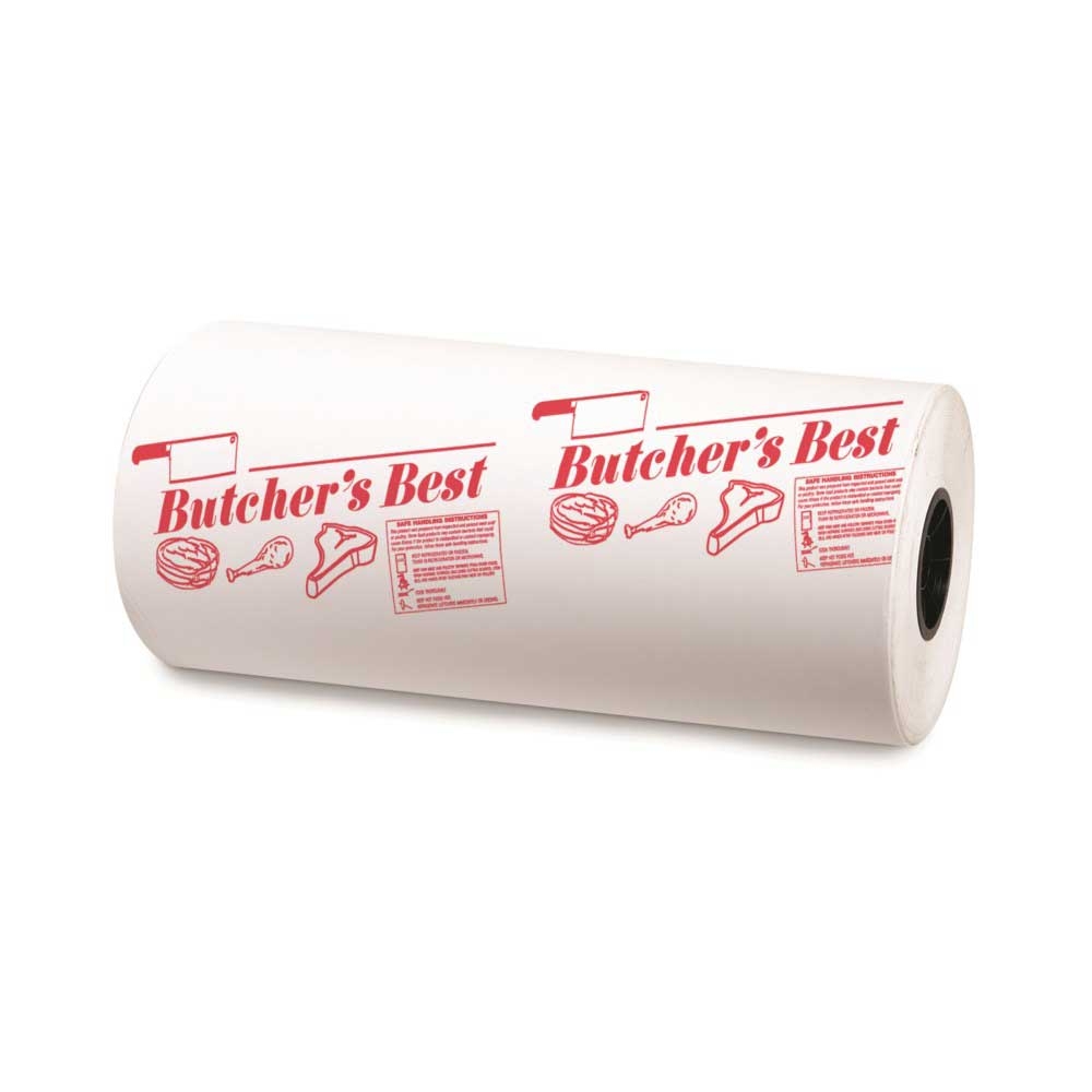Bagcraft White Paper/Poly Freezer Roll, 18 inch x 1000 feet
