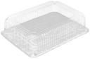 Polar Pak PETE Clear Combo 1/2 Sheet Cake Container, 19.84 x 14.84 x 5 inch -- 25 per case