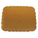 Southern Champion 1/8 Sheet Gold Paperboard Single Wall Cake Pad, 10 x 8 inch -- 200 per case