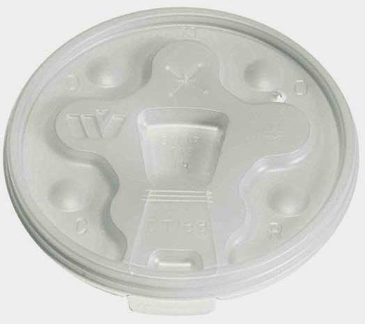 WinCup Handi-Kup Drink-Thru White Lid for C12A Hot and Cold Cup -- 1000 per case