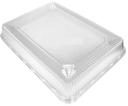 Handi-Foil Medium Dome Lid for 1/2 Size Sheet Cake Foil Pan -- 100 per case.