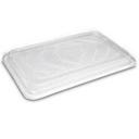HFA Clear Aluminum Low Dome Lid for Steam Table Pan -- 50 per case