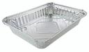 Handi-Foil 1 1/2 Pound Shallow Oblong Aluminum Take-Out Foil Pan, 8 11/16 x 6 1/8 inch -- 500 per case.