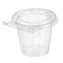 Inline Plastics Safe-T-Gard Clear Plastic Fruit Cup, 12 Ounce -- 256 per case