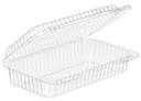 Inline Plastics Pete Clear Hinged Lid Container, 7.25 x 4-7/16 x 1-13 x 16 inch -- 400 per case