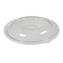 Sabert Clear PET Round Dome Lid for Large Round Bowls -- 100 per case.