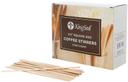 KingSeal Square End Birch Wood Coffee Stirrer, 5.5 inch -- 10000 per case.