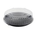 Fineline Settings Platter Pleaser Clear PETE Round Dome Lid Only, 14 inch -- 25 per case