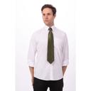 Chef Works Green Solid Dress Tie for Unisex
