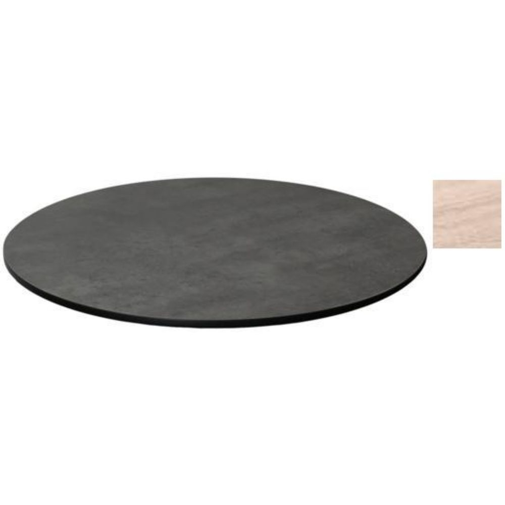 Emu Alf Vintage Oak Outdoor Indoor Table Top Only, 32 x 32 inch.