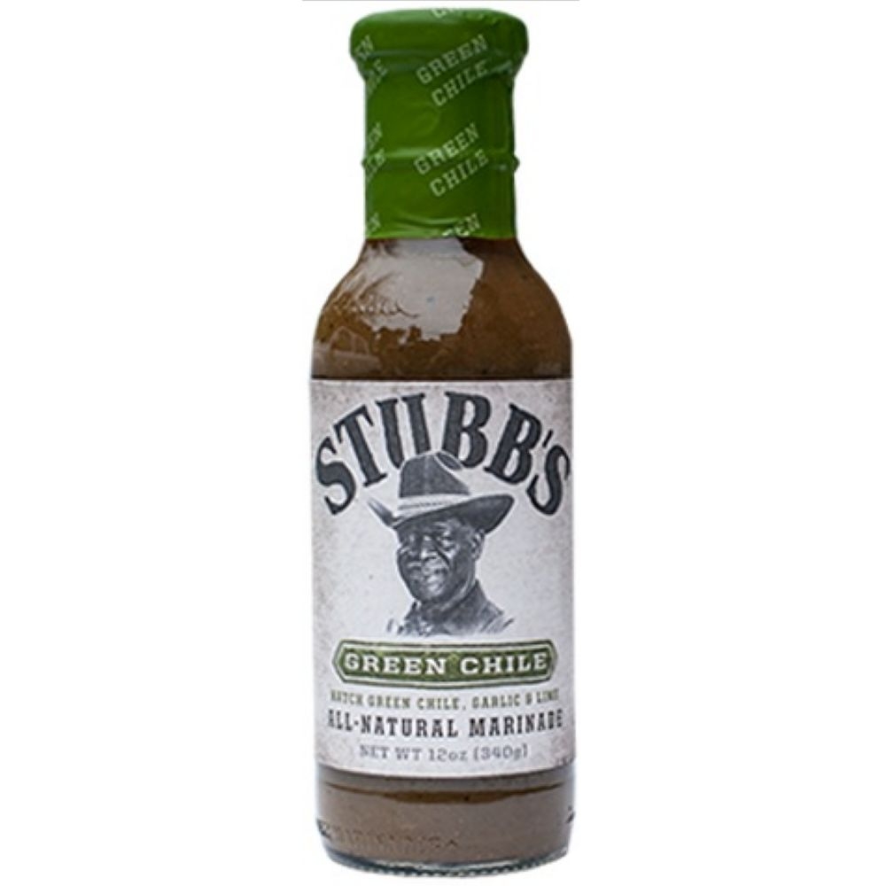 Stubbs Green Chile Marinade, 12 Ounce -- 6 per case