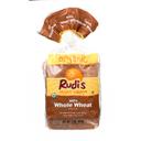 Rudis Organic 100 Percentage Whole Wheat Sandwich Bread, 22 Ounce -- 8 per case.