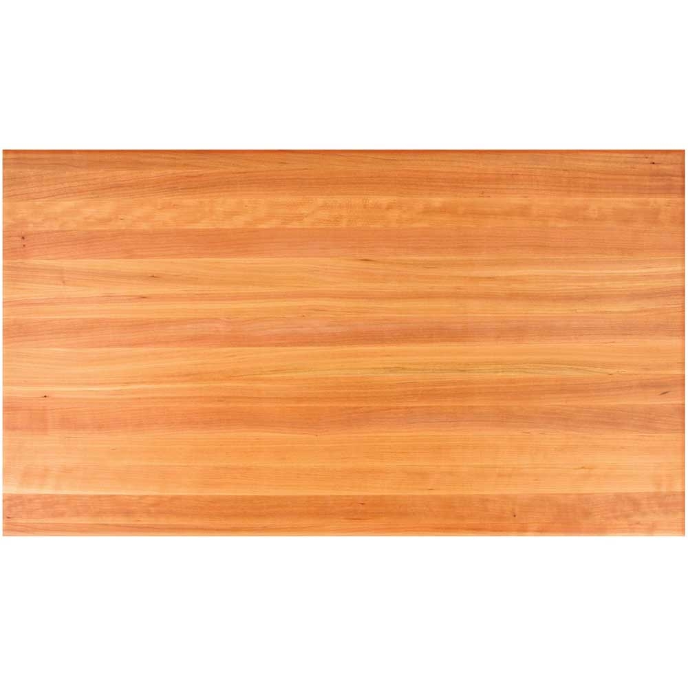John Boos Tuff Var Finish Rectangular Cherry Butcher Block Top, 30 x 24 x 1.5 inch.
