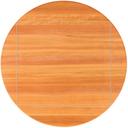 John Boos Tuff Var Finish Four Corner Drop Leaf Cherry Butcher Block Top, 52 inch Dia.