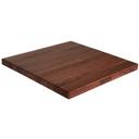 John Boos Tuff Var Finish Square Walnut Butcher Block Top, 30 x 30 x 1 1/2 inch.