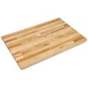 John Boos Non Reversible Varnique Finish Hard Maple Bakers Table Top, 36 x 24 x 1 3/4 inch.