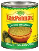 Las Palmas Crushed Tomatillos - 102 oz. can, 6 per case