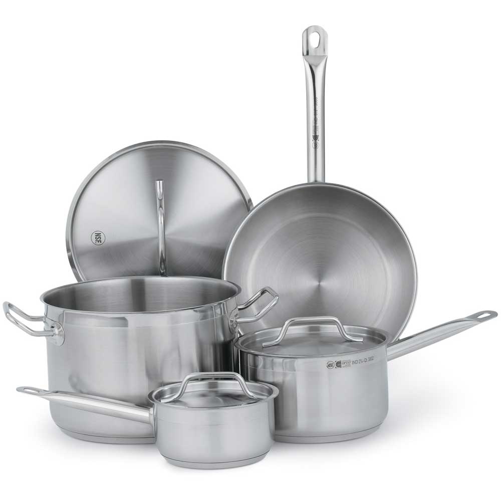 Vollrath Optio Deluxe 6 Piece Cookware Set.