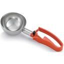 Vollrath Standard Length Orange Squeeze Disher, 8 Ounce -- 12 per case.
