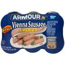 Armour Smoked Vienna Sausage, 27.6 Ounce -- 8 per case.