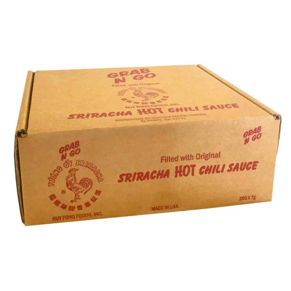 Huy Fong Grab and Go Sriracha Sauce, 7 Gram -- 200 per case.