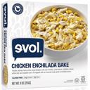 Evol Chicken Enchilada Bake Single Serve Meal, 9 Ounce -- 8 per case.