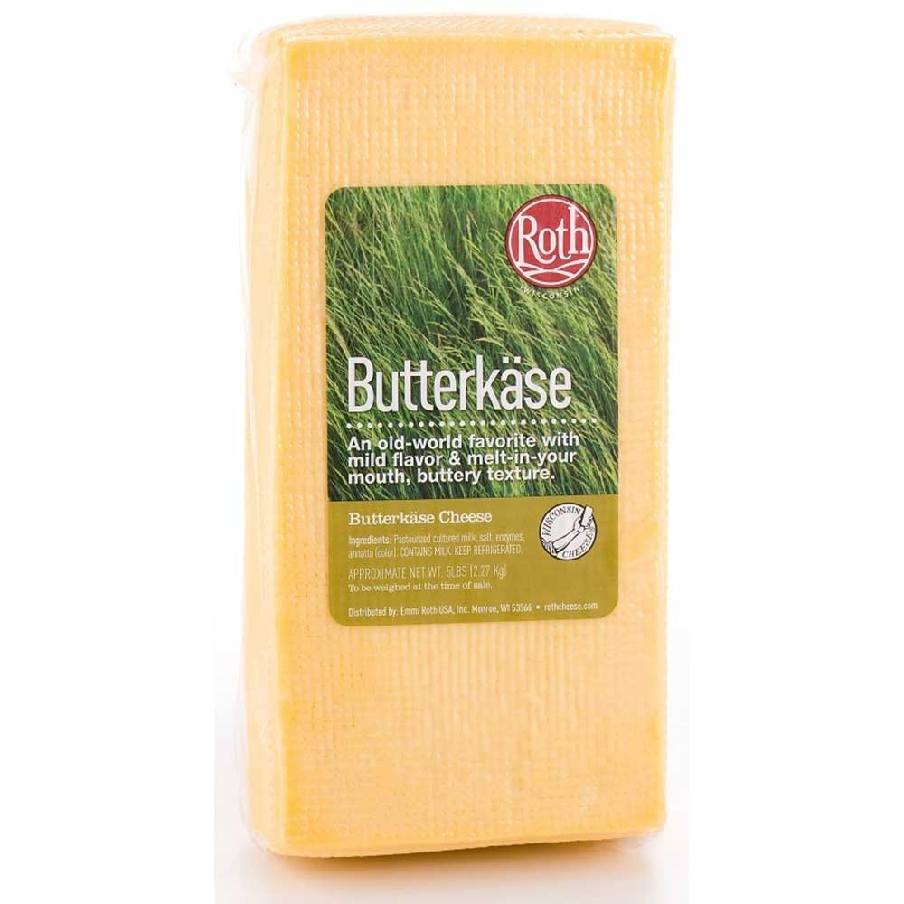 Roth Butterkase Cheese, 5 Pound -- 2 per case.