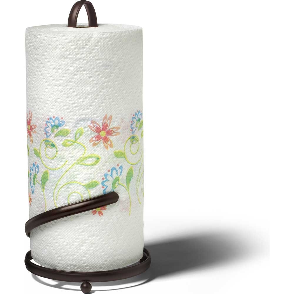 Spectrum Ashley Bronze Paper Towel Holder, 13.25 x 6.25 x 6 inch.
