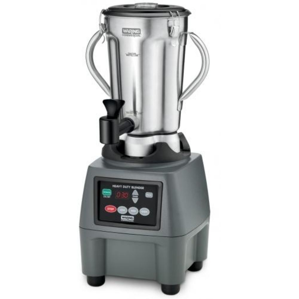 Waring Commercial One Gallon 3.75 HP Food Blender with Electronic Keypad and Timer, 120 Volts.