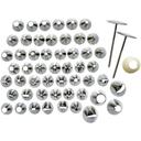 Winco Stainless Steel Cake 52 Tips Decorating Set -- 6 set per case.