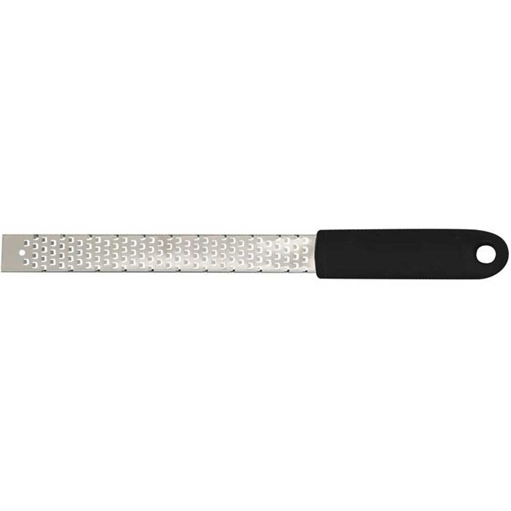 Winco Stainless Steel Zester Blade Grater with Soft Grip Handle -- 12 per case.