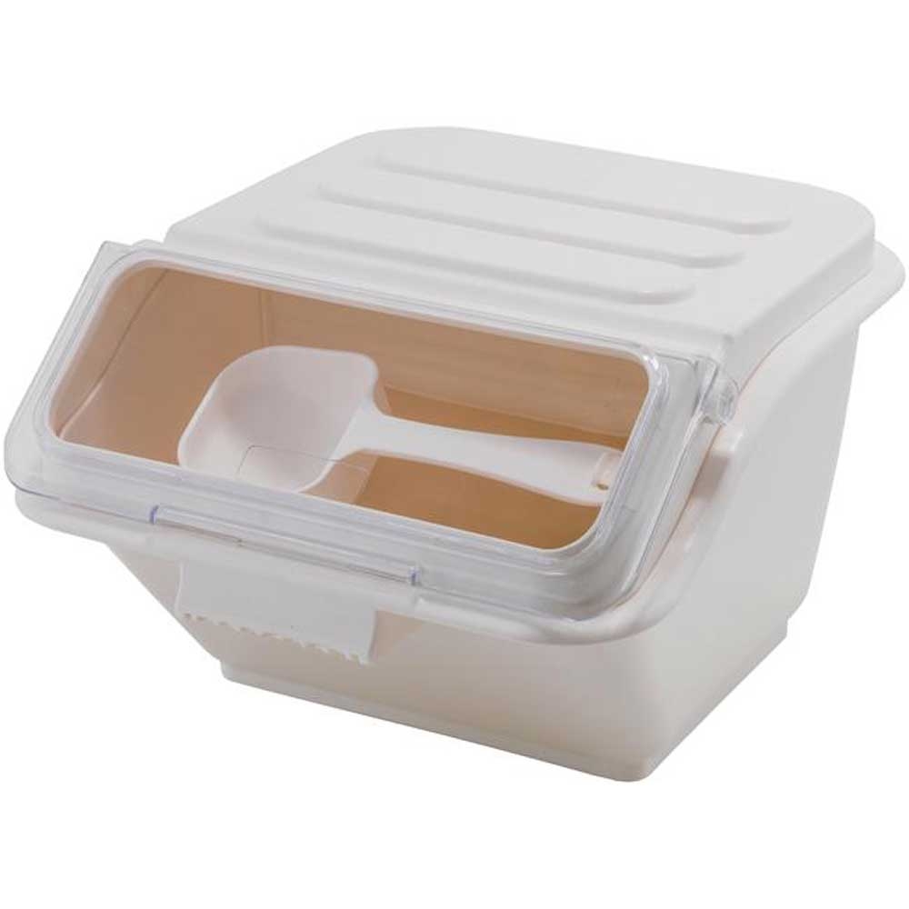 Winco Polypropylene 40 Cup Shelf Ingredient Bin, 2 Gallon.