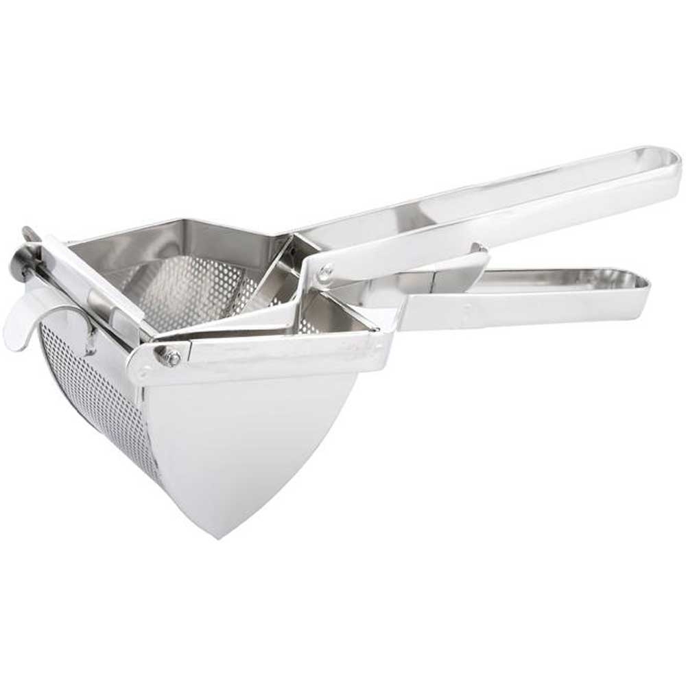 Winco Stainless Steel Square Potato Ricer -- 6 per case.