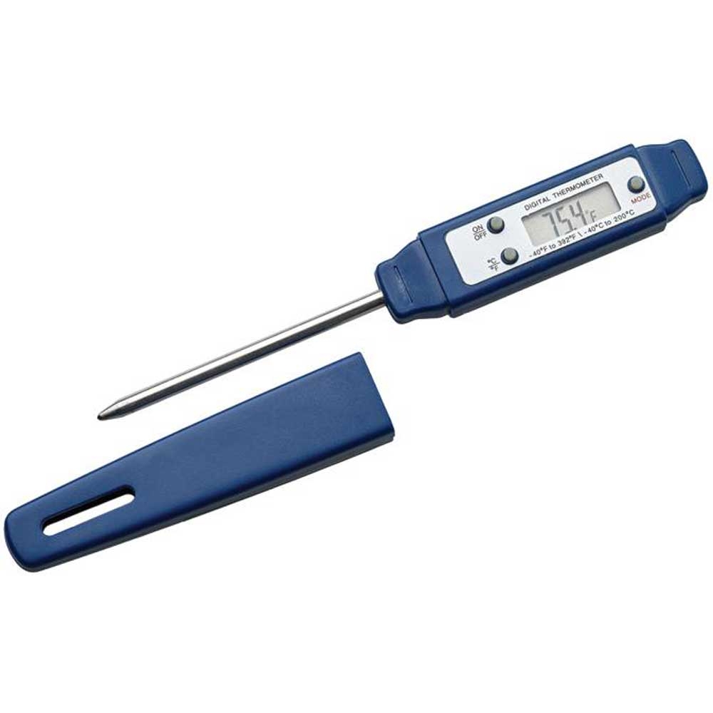 Winco -58-392 Degree Fahrenheit Waterproof Digital Thermometer -- 12 per case.