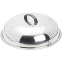 Winco Stainless Steel Mirror Finish Wok Cover, 15 3/8 inch -- 12 per case.