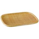 Yanco WD-412 Rectangular Wooden Tray, 11.75 x 8.75 inch, Melamine -- 12 per case.