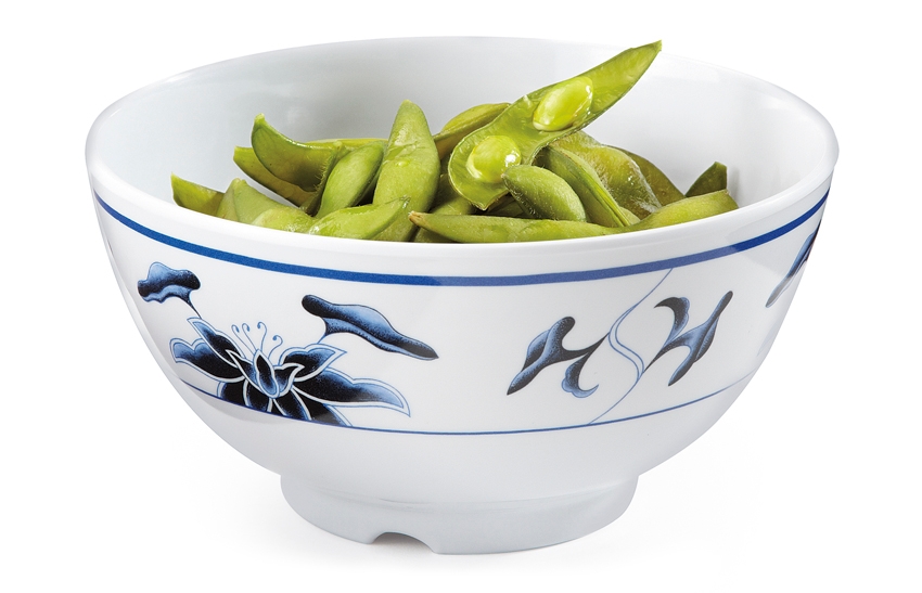 GET Enterprises inc Water Lily Dynasty Series Melamine Bowl, 5.75 inch -- 12 per case.