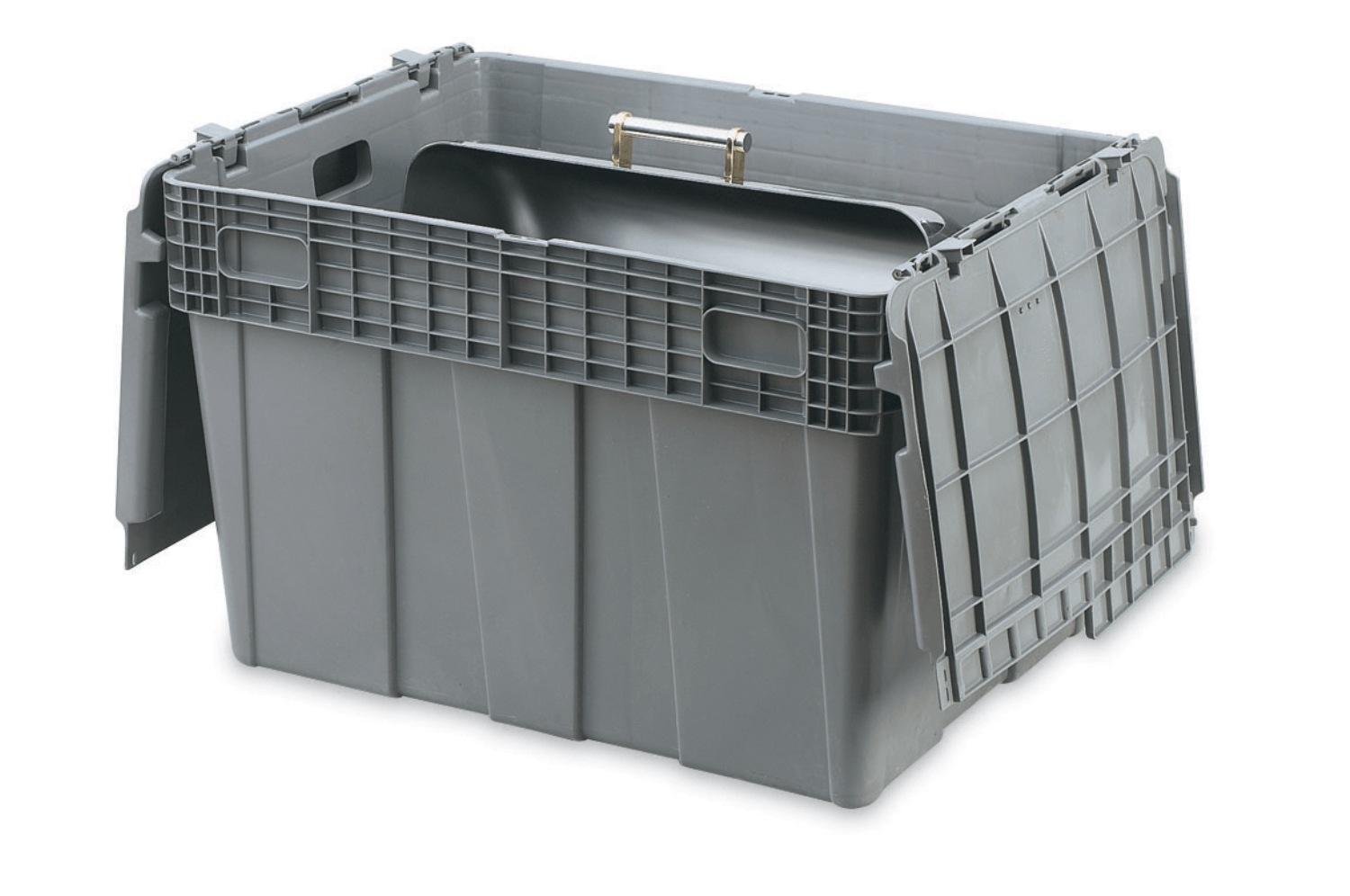 Vollrath Tote N Store Gray Box Only, 28 3/4 x 20 3/4 x 18 3/4 inch Inside Top.