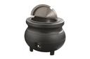 Warmer Black, 11Qt (10.4L) Inset, Cover W/ Hinge, Soup Cards, Soupr Clip -- 1 Per Case