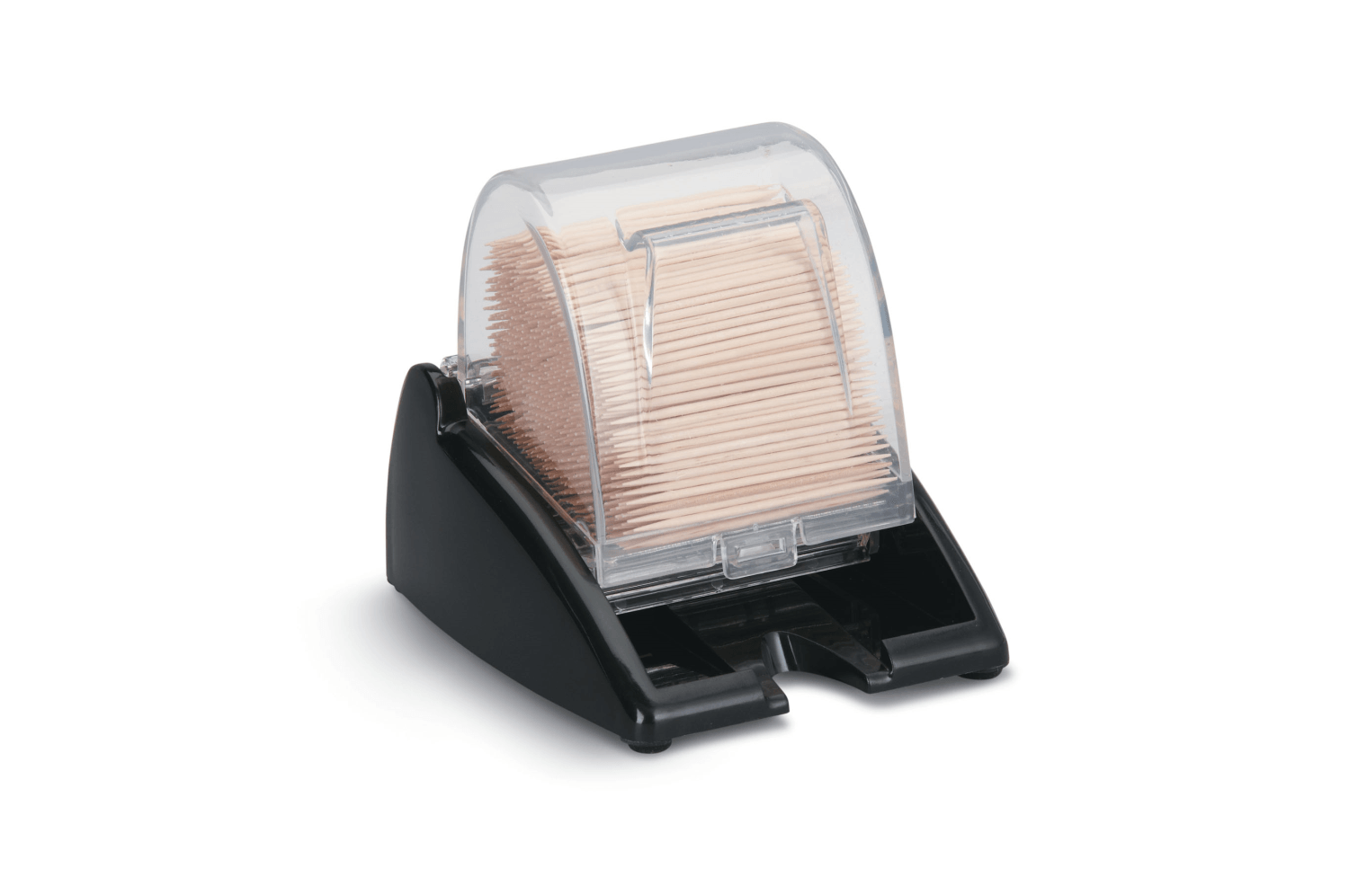 Traex Quik Pik Toothpick Dispenser with Chain, Black.