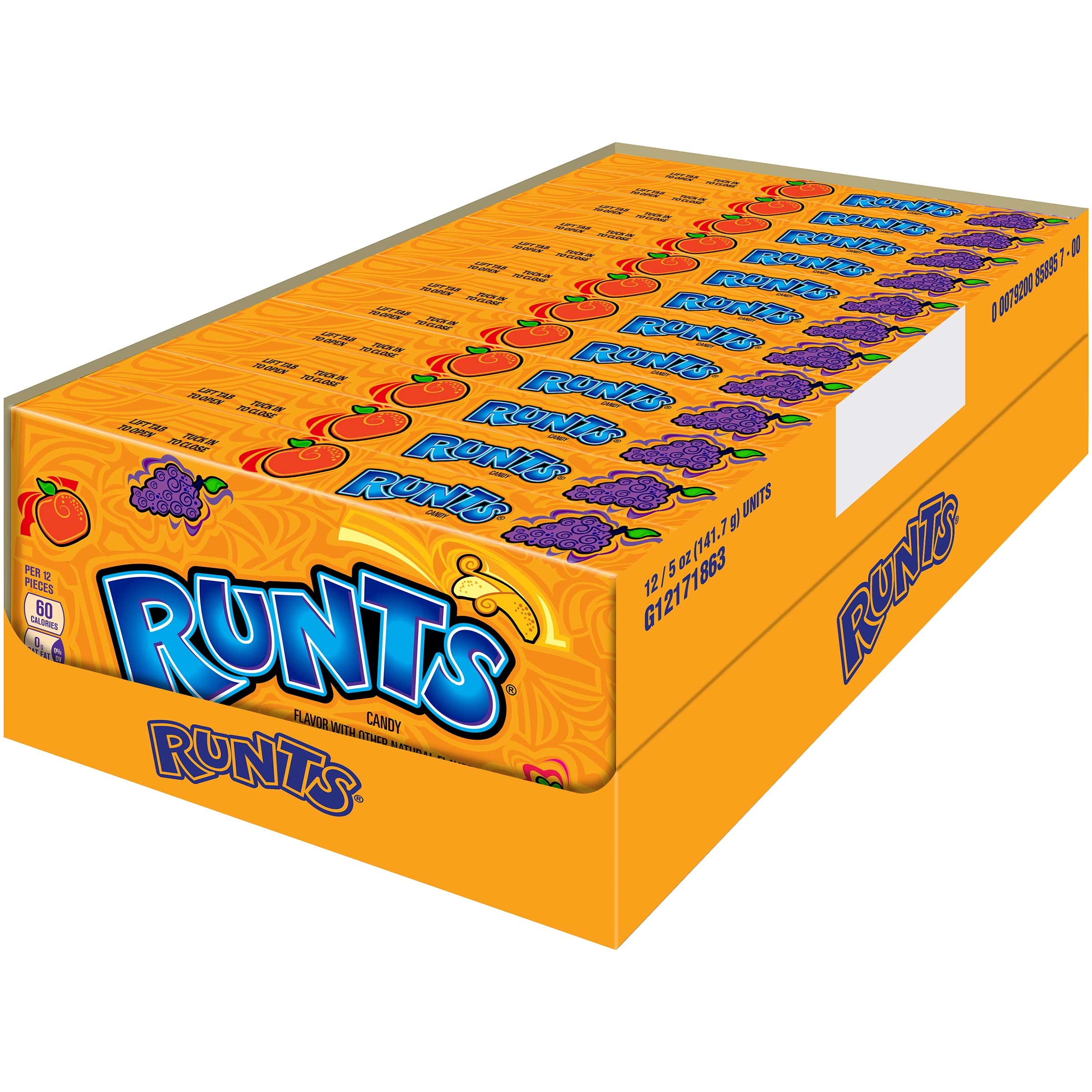 Wonka Runts Flavored Candy, 5 Ounce -- 12 per case.
