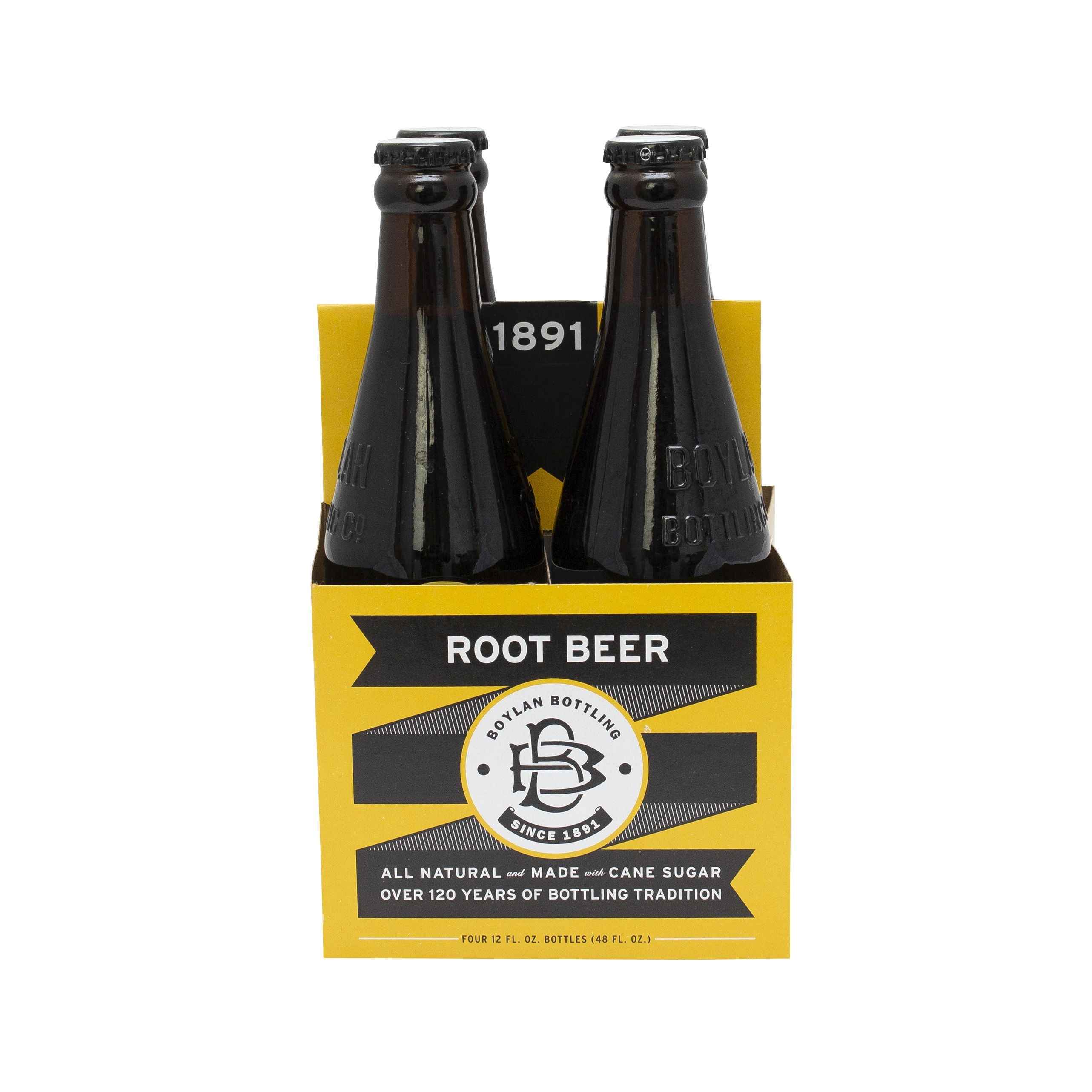 Boylan Bottling Co Root Beer Soda, 12 Ounce -- 24 per case.