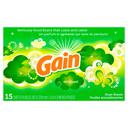 Gain Original Dryer Sheet, 15 count per pack -- 15 per case.