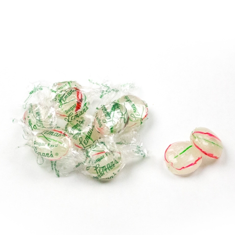 Lemans Sugar Free Mint Buttons Candy, 15 Pound.