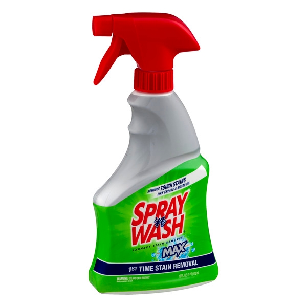 Spray N Wash Max Laundry Stain Remover, 16 Fluid Ounce -- 12 per case.