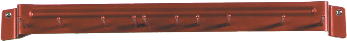 Red Sparta Spectrum Aluminum Brush Rack - 12 per case