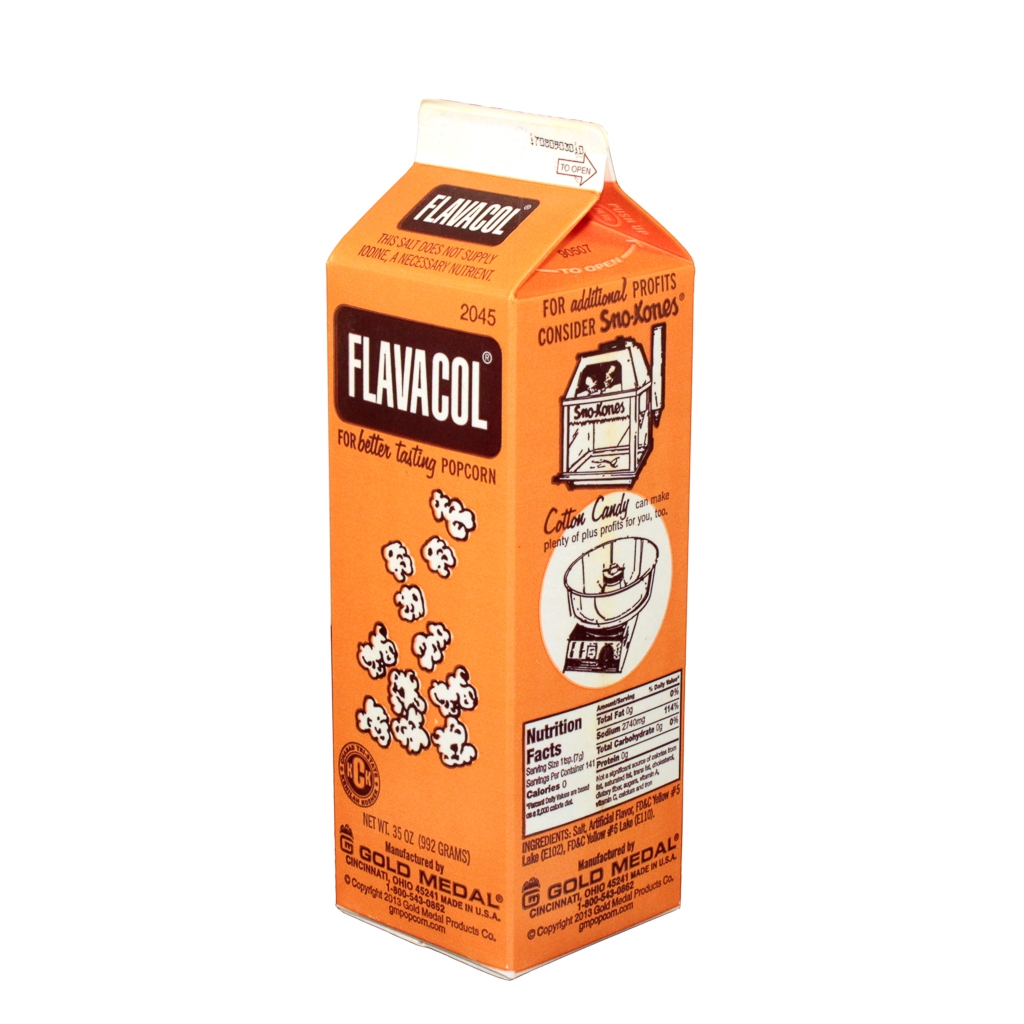 Fancy Farm Popcorn Flavacol Butter Flavored Seasoned Salt, 35 Ounce -- 12 per case