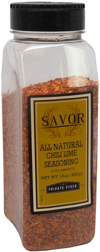 Savor Brands All Natural Chili Lime Seasoning, 1 Pound -- 6 per case.
