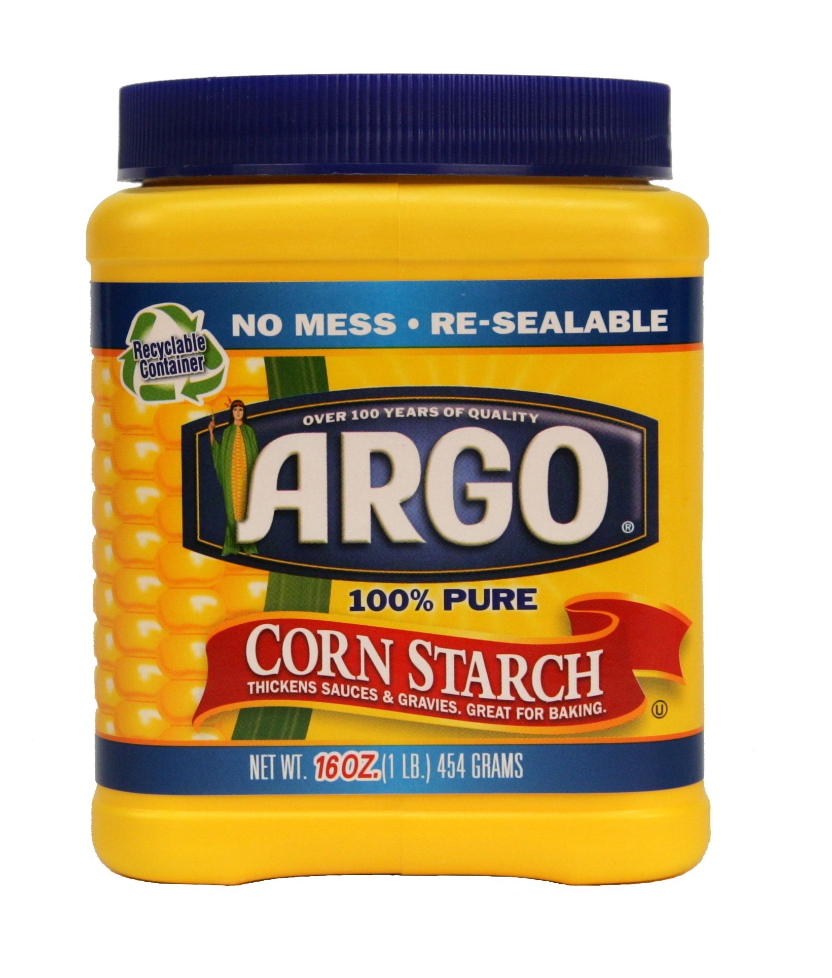 Ach Food Argo Corn Starch, 16 Ounce -- 12 per case.