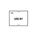 Daymark White Use By Date Coder Label -- 8 per case.